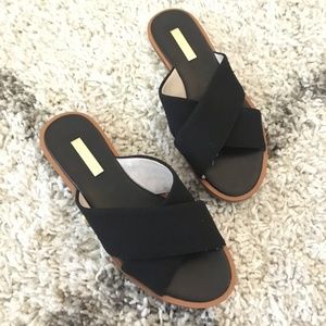 Louise et Cie Black Slides